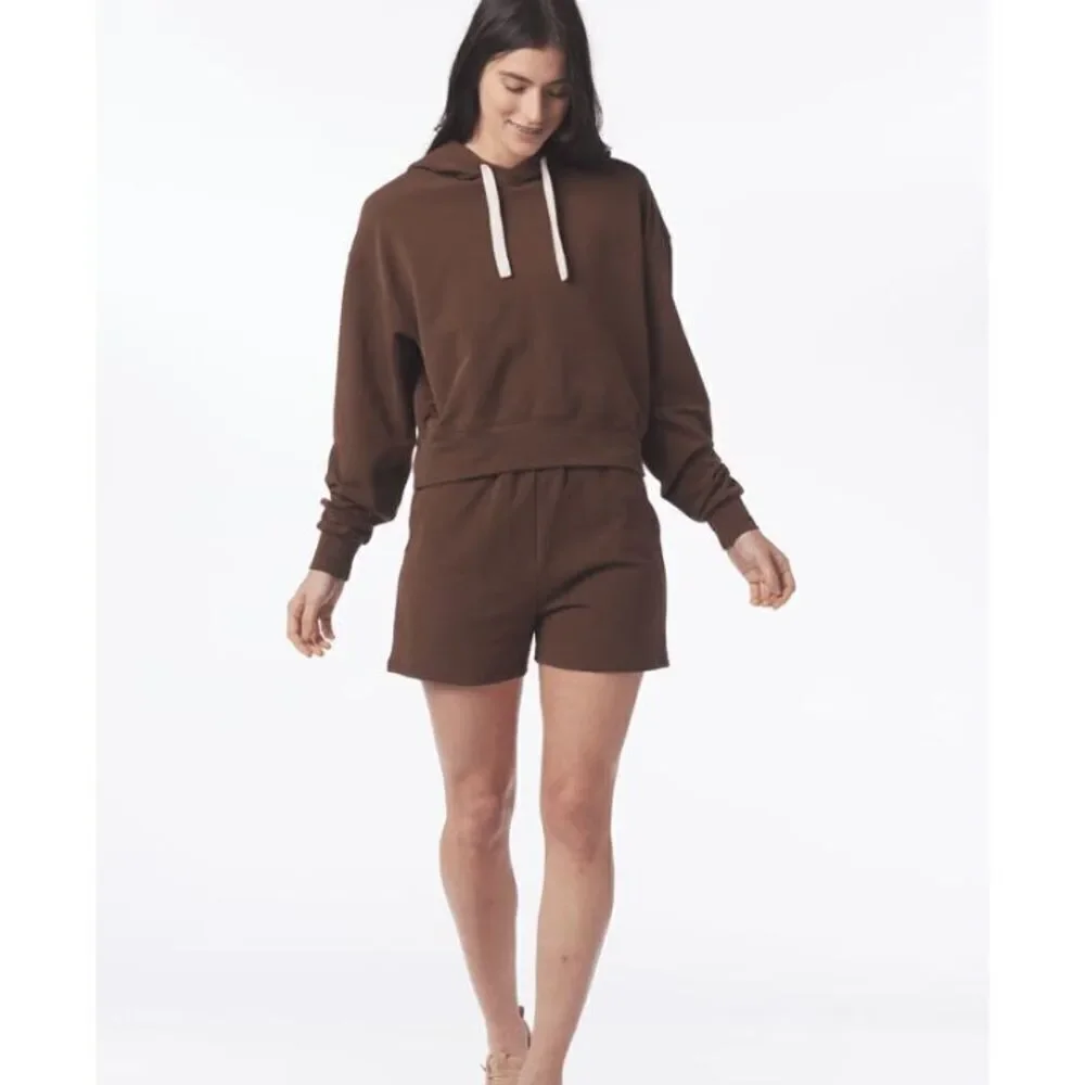 Glyder Vintage Oversized Cropped Hoodie